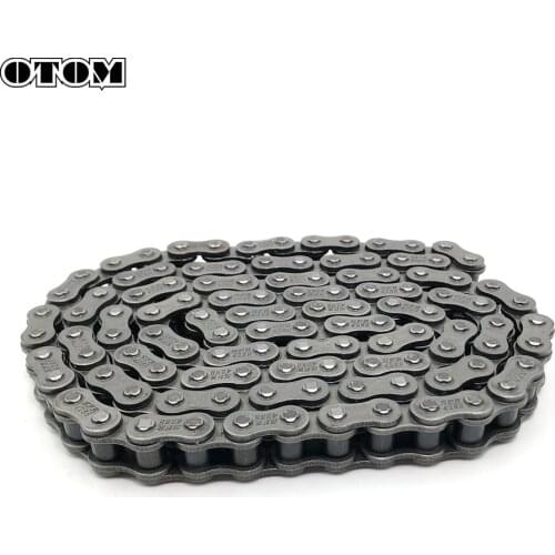 OTOM Motorcycle 428H Chain 112/118/128/132/140 Links Sprocket Drive Chain ATV Quad Dirt Bike Go Kart Metal Universal Accessories