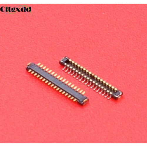 Cltgxdd 34pin 34 pin FPC connector socket for xiaomi mi4 m4 LCD display screen Connector port on Cable end Repair Replacement