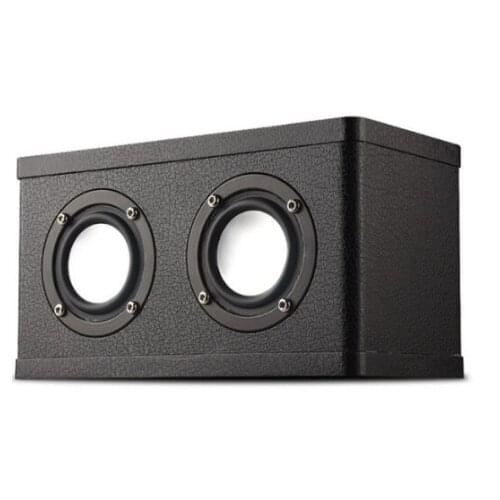 Wooden Speaker Stereo 2.0 Desktop Wireless Bluetooth Speakers Subwoofer 3D Stereo surround Bass Speaker Support TF MP3 Player
