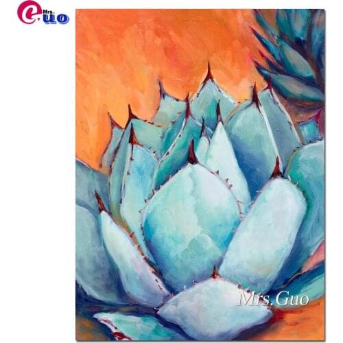Diy 5d Diamond Painting Succulent Art Mosaic Full Square/Round Drill Home Decor Diamond Embroidery Plant Wall Sticker Needlework