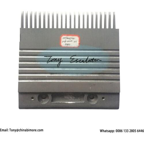 Kone parts Escalator KOAC017 KM5002051H01 Comb AL R3C L202.7mm W200mm Hole Space 99mm RHS 22T