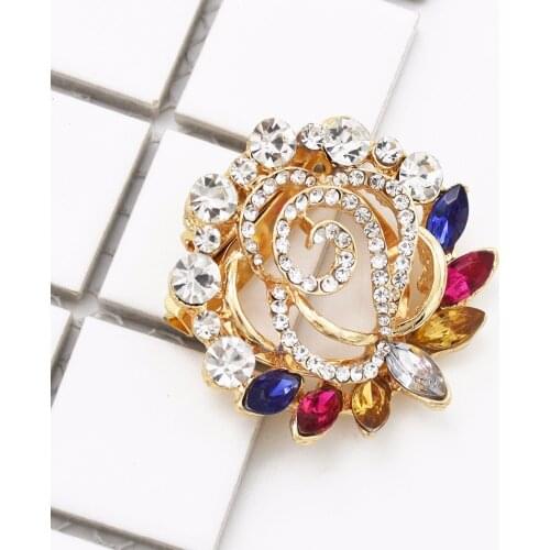 Idealway Gold Brooches For Clothes