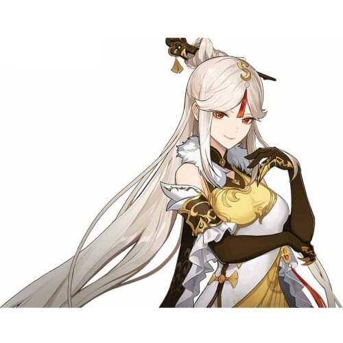 Beautiful Animation Car Sticker Genshin Impact Personality Decal Scratch-Proof Cartoon Windows Car Styling