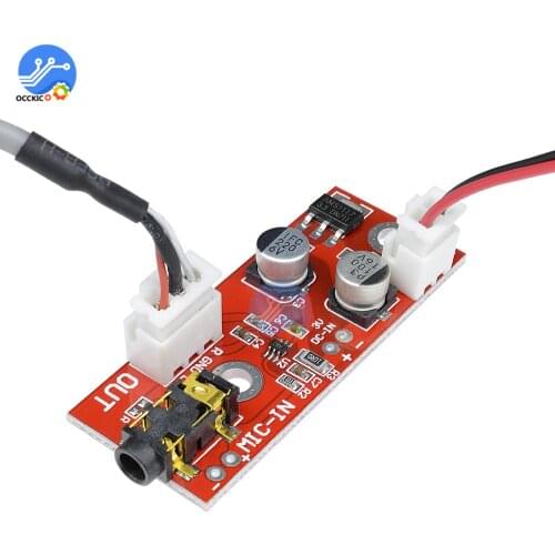 MAX9812 Microphone Amplifier Board Micro Speaker 3V/5V/12V Audio Voice Sound Board AMP DIY Electron Kit