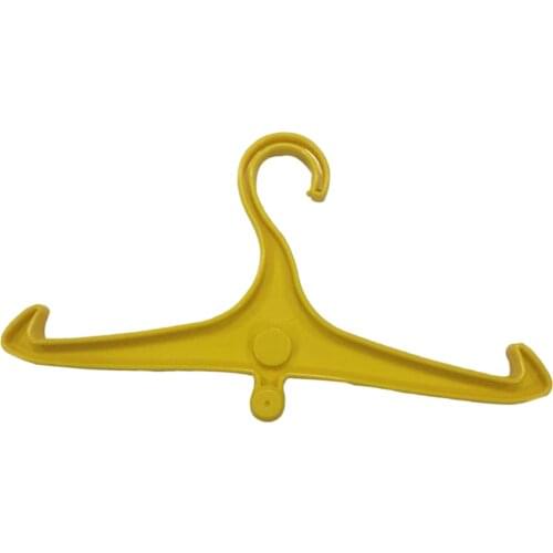 Multi Purpose Clothes Hanger for Scuba Diving BCD Wetsuit Holder Yellow