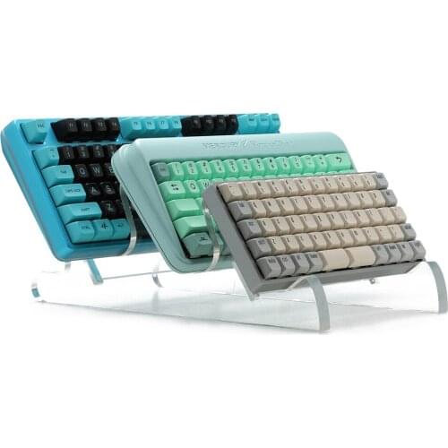 Thicken Acrylic Stand For Mechanical Keyboard Collection Display Keyboard Transparent Bracket Suitable For 60 64 87 104