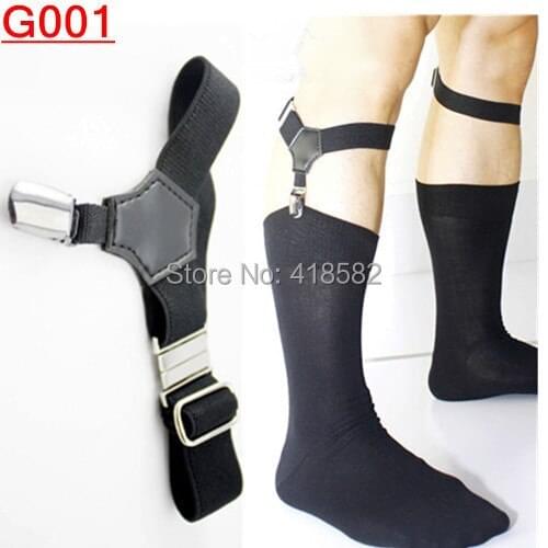 G001--2015 Hot Fashion sexy mens garter High quality clip socks Garters for women Min.1 Pair freeshipping