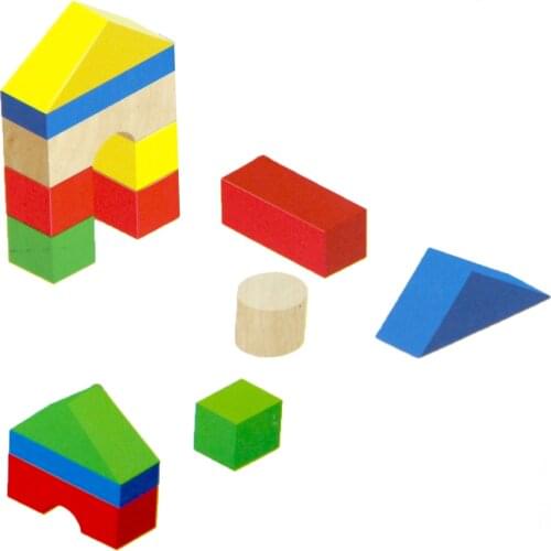 Playwood Educational Wooden Blocks 29 Piece
