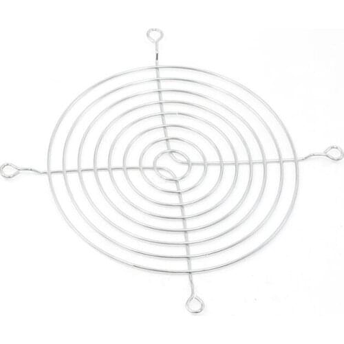2 x Metal Wire Finger Guard Grill 120 x 120mm Computer Case Fan