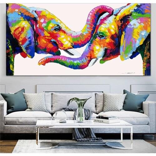 Modern animal canvas painting dropshipping home decor canvas posters art printed oil painting quadro decoration canvas prints