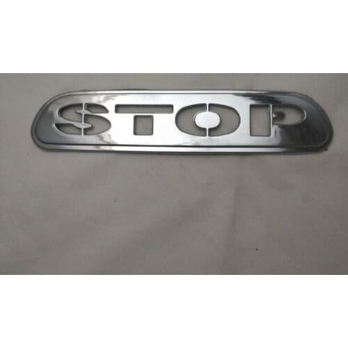 STOP High quality plating High position brake light sequins 2008-2016 FOR Toyota HIACE brake light decoration stickers