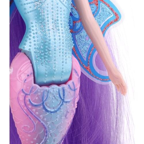 High Quality Plastic Toy Classic Mermaid Doll Girl Female Action Figures #C