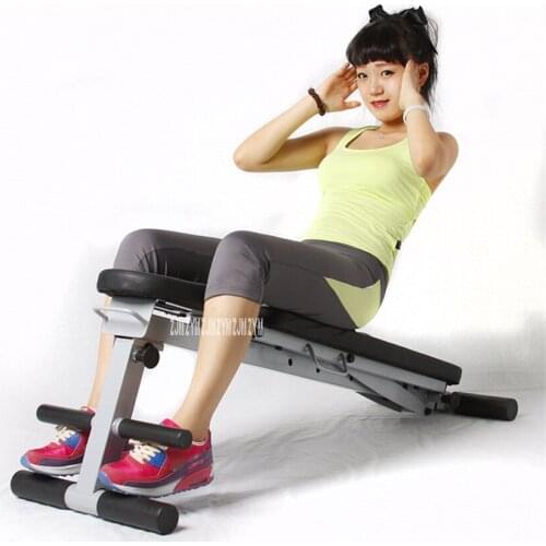 YH-1056 Steel Dumbbell Stool Adjustable Abdominal Boards Dumbbell Bench Sit Up Supine Board Crunch Bench Indoor Fitness Ab Chair