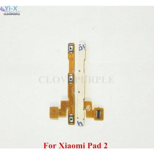 1PCS for Xiaomi Pad 2 MiPad 2 Power Volume Button Flex Cable Power On Off Volume Up Down Connector Replacement Parts