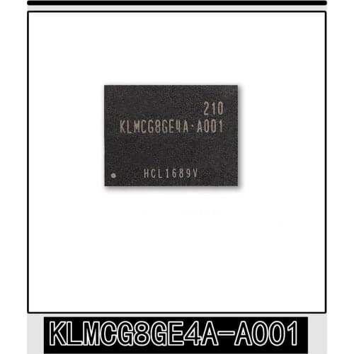 1PCS-5PCS New original authentic KLMCG8GE4A-A001 BGA-169 KLMCG8GE4A BGA169 64GB mobile phone font memory hard drive