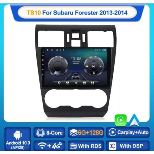 MEKEDE Car Radio Multimedia Video Player Navigation stereo GPS Android 10 For Subaru Forester 4 SJ 2012 - 2015 No 2din 2 din dvd