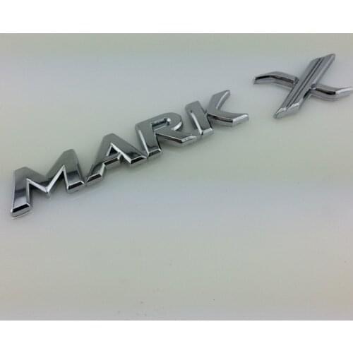 Car emblem car stick for Toyota MARK X MARKX GT Rear Emblem Decal Badge Sticker 160x25x40mm Car Styling