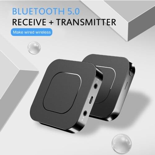 Bluetooth 5.0 Audio Receiver Transmitter AUX RCA 3.5 3.5MM Jack Stereo Music Wireless Adapter USB Dongle For Car TV PC Headphone