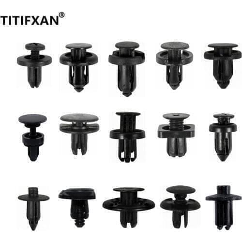 For Honda Capa CR-Z FR-V MDX N-BOX Torneo Inspire Vamos Vision N-ONE Car Bumper Fender Fastener Clips Guard Plate Rivet Clamp