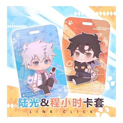 Game Shiguang Daili Ren Cheng Xiaoshi Lu Guang Cartoon Card Case Campus School Student ID Bus Bank Keychain Bag Pendant Toy