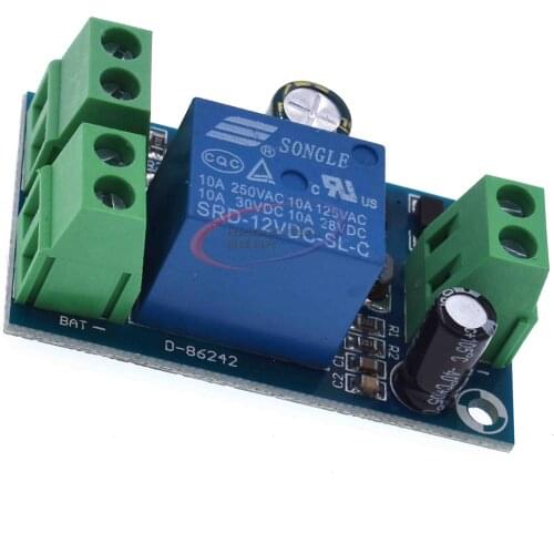 Power-OFF Protection Module Automatic Switching Module UPS Emergency Cut-off Battery Power Supply 12V-48V Control Relay Module