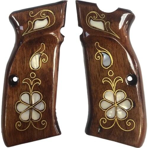 Unshakable Mega, Kýlýnç and K2 Pearl Inlaid Wooden Grip