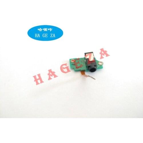 Original For Nikon D850 Microphone headphone interface board Flex Cable Camera Replacement Repair Part