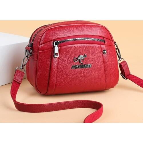 Casual PU Leather Shoulder Bag Small Crossbody Bags for Women Cute Purses and Handbags Luxury Designer Brand Hand Bag Sac A Main