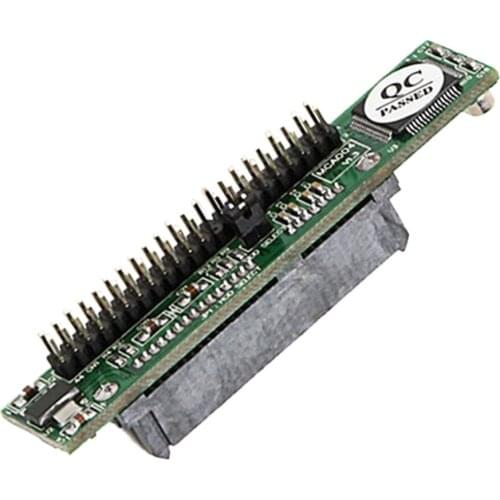 1Pack 2.5 " IDE 44Pin Male Socket to 7+15 22Pin SATA HDD Drive Adapter