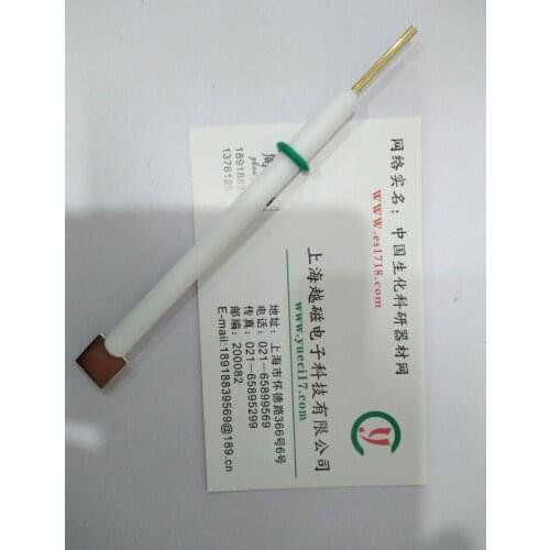 10*10*1mm silver plate electrode silver electrode polytetrafluoroethylene 99.95 purity metal electrode
