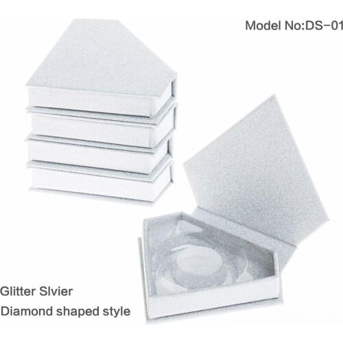 100pcs Wholesale False Eyelashes Packaging Box Customized Logo Individual Fake 3d Mink Eyelash Box Faux Cils magnetic case empty