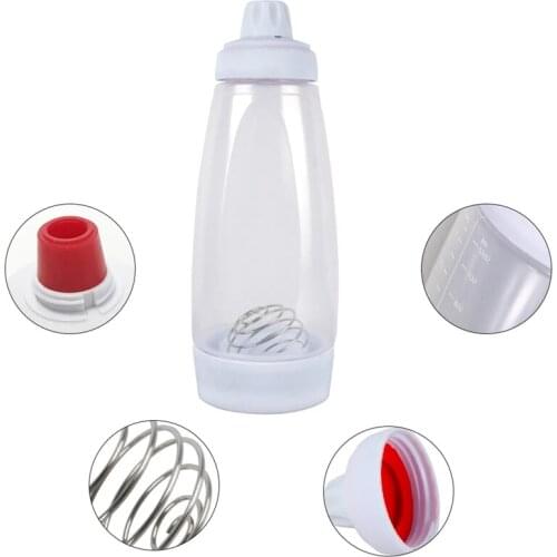 1000ml Hand Batter Mixing Bottle Cupcake Waffles Pancake Batter Shaker Bottle Muffin Home Kitchen Tools Dropshipping