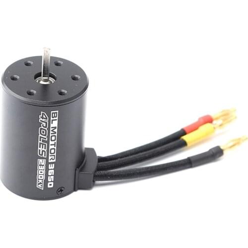 3650 2300KV Waterproof Brushless Motor Sensorless for HSP 1/ 8 1/10 RC Car Boat Part
