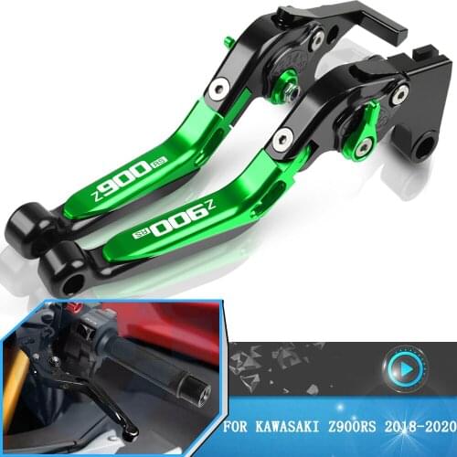 For Kawasaki Z900RS Z 900RS z 900rs 2018 2019 2020 Motorcycle CNC Aluminum Foldable Brake Clutch Levers Handle Grips Accessories