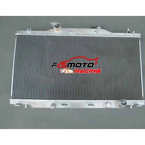Aluminum Radiator For Honda Integra / Acura RSX Type-R DC5 K20A 2.0L 16V Coupe MT 2002-2006 & Fan 2003 2004 2005 02 03 04 05 06
