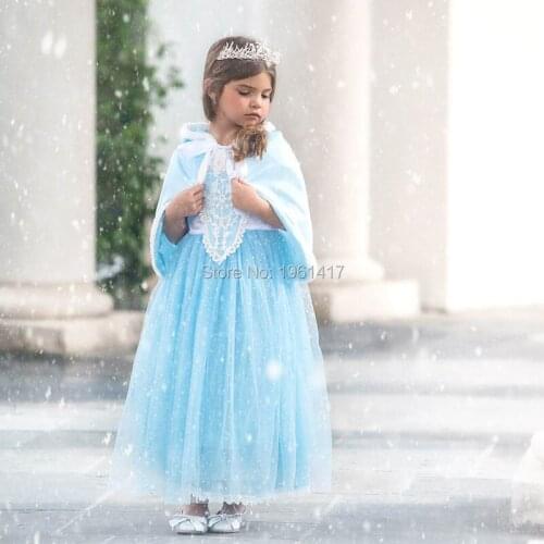 Winter Ball Gown Flower Girl Dresses Lace Little Girl Communion Pageant Dresses Birthday Gowns Christmas Dress