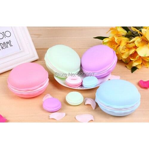 Free Shipping Creative Cute Candy Color Macaron Mini Storage Box Jewelry Box Pill Case wholesale(1000pcs/lot)