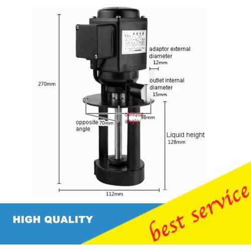 DOB-12/40W 1 Phase Machine Tool Grinder Oil Pump