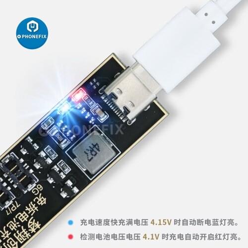 C-001 Battery Activation Board For iPhone 5S-12 Pro Max Support 1A 2A 3A Charge No Need Disassemble Battery Fast Charging Tool