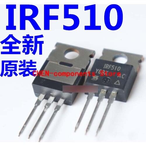 10pcs Imported new original IRF510 TO-220 MOS tube 100V 5.6A