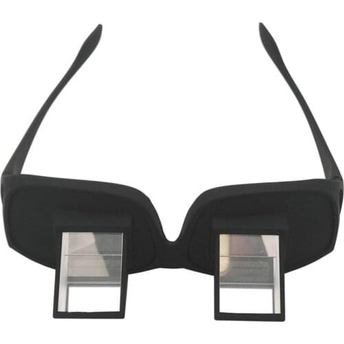 Creative Lazy Prism Eye Glasses Horizontal Reading TV Sit View Glasses On Bed Lie Down Bed Prism Spectacle The Lazy Glasses