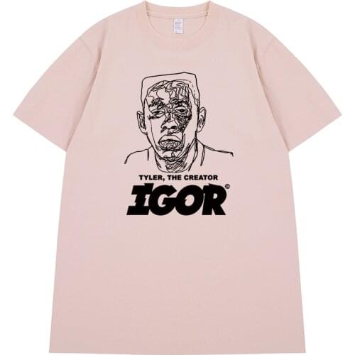 Golf Wang Tyler The Creator OFWGKTA Skate Harajuku T-shirt Cotton Men T shirt New TEE TSHIRT Womens