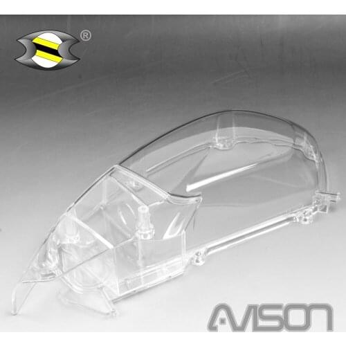 For Nvx155 Aerox155 L155 Gdr155 Air Filter Cover Air Filters Shell Cap Frame Sliders Transparent Smoky PC