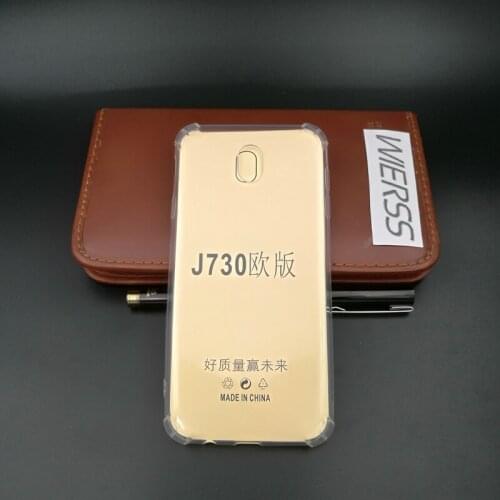 Transparent Silicon Case for Samsung Galaxy J7 2017 J7 Pro 2017 J730 J730F J730GM NOT US Anti-knock Phone Back cover Cases