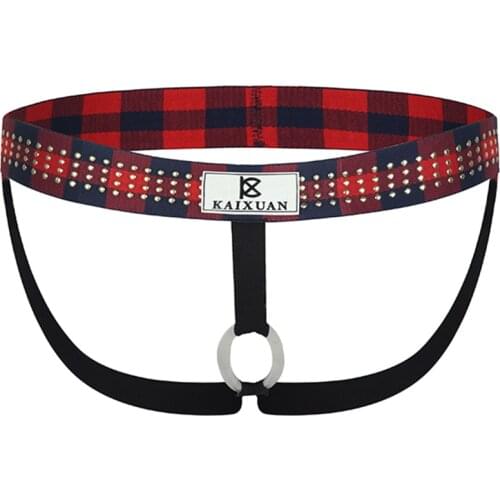 Silicone Ring Sexy Men Underwear Thong Male Lingerie G String Underpants Sissy Panties Bikini Men Thongs