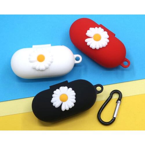 Cute Flower Wireless Bluetooth Case Cover For Haylou GT1/GT1 Plus Soft Silicone Protective Headset Case For Haylou GT1 Pro