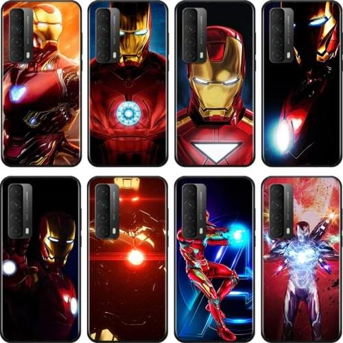 Marvel Super Hero Avengers Iron Man For Huawei Y9A Y9S Y9 Y8P Y8S Y7A Y7P Y7 Y6 Y6P Y6S Y5P Y5 Prime Pro 2019 2020 Phone Case