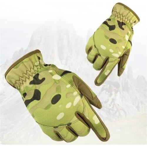 Outdoor Sports Gloves Full Finger Tactical Military Anti-skid Protection Glove A11 Motorcycle Cycling Racing Gloves