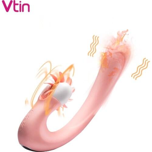 G-spot Vibrator For Woman Dual Motor Dildo Vibrator Female Clitoris Stimulator Massage Waterproof Sex Toys For Couples