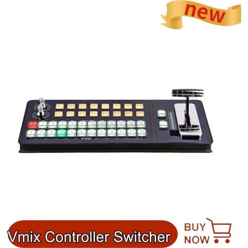 Vmix Controller Switcher Switching Station T-bar Control Panel Live Console Education Recording Broadcasting Guide Keyboard